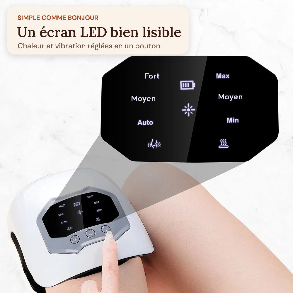 Écran de contrôle simple du masseur